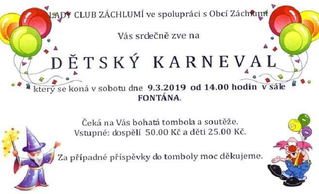 Zahrádkáři Bohousová, Litice nad Orlicí a Záchlumí ve spolupráci s Lady clubem Záchlumí a Obcí Záchlumí Vás zvou na Stavění máje na chatě