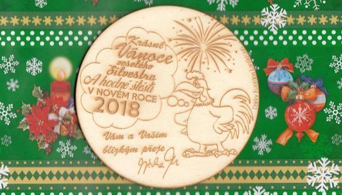 Milí přátelé, dovolte, abych vám popřál do nadcházejícího roku 2018 hodně dobrých zážitků, dostatek energie a co nejvíc optimismu. A těšme se na shledanou třetí sobotu v září v Poděbradech.
