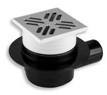 Ø odpadu 40-50 mm. S chromovanou krytkou. For washing machine and dish washer, waste dia 40-50 mm, with chrome cover. Для подключения стиральной или посудомоечной машины. Диаметр выпуска 40-50 мм.