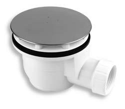 Shower tray connection 60 mm, Диаметр 82 мм. Нержавеющая решётка. Диаметр выпуска 40 мм. Диаметр подключения сифона для ванны 60 мм. Роскошный вариант.