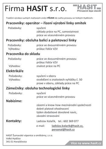 603 907 027 Uzávěrka příštího vydání Sušických novin bude 2. 5. 2019 ve 12 hodin Koupím staré vojenské přilby, bodáky, celty, maskáče, odznaky, vyznamenání, čepice, atd.