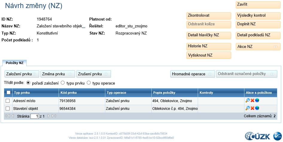 2. Návrh změny (NZ) Obr.