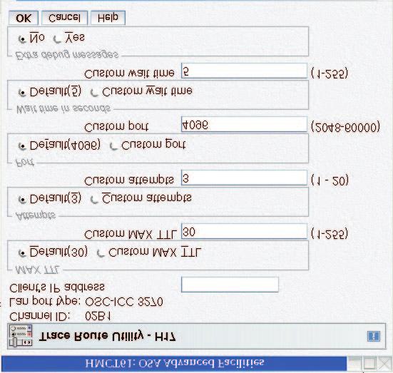 v v Count: You can select the default count of 1 or enter a custom count of between 1 and 10 Timeout: You can select the default timeout value of 10 seconds or enter a custom timeout value.