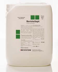 Bevisto W2 je koncentrát, který se připravuje ve formě roztoku ve výši 2% (20 ml s 980 ml vody).