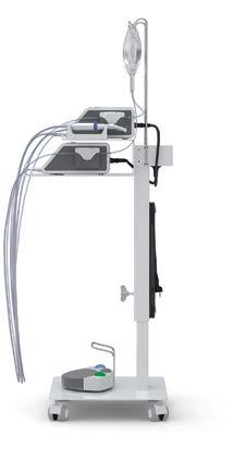 CHIRURGIE CART DUO Úsporný, mobilní stojan pro umístění i přesun chirurgických přístrojů NSK.
