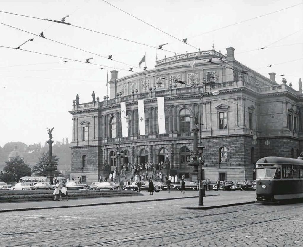 Pražské Rudolfinum, místo slavnostního zahájení zasedání