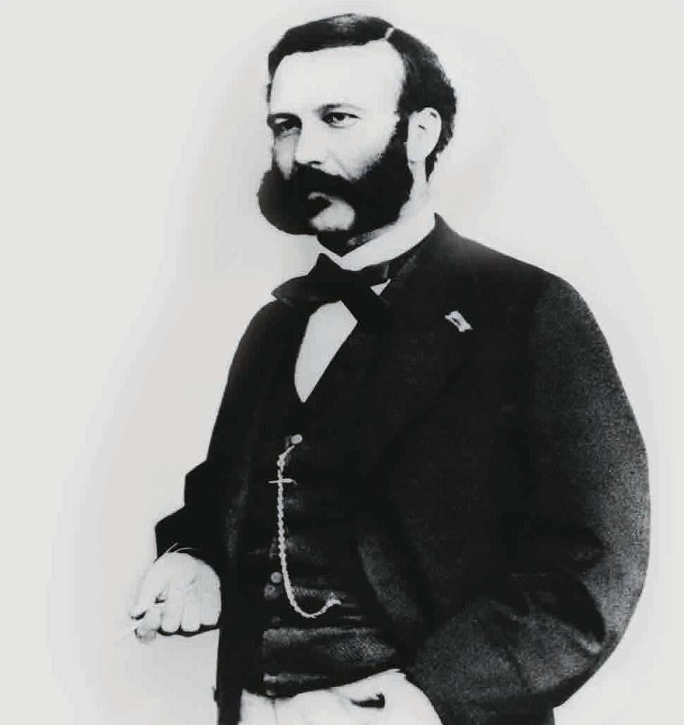 Henri Dunant, švýcarský podnikatel a