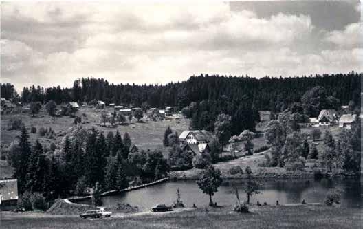 Autorem návrhu byl známý bedřichovský občan z čp. 80 Reinhold Scholze (1898 1981), který stavbu realizoval společně s vlastním bratrem. O rok později, 17.