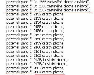 vše v k. ú. Konská, obec Třinec, včetně všech součástí a příslušenství těchto nemovitostí 1. Dárce daruje nemovitosti uvedené v odst 1.