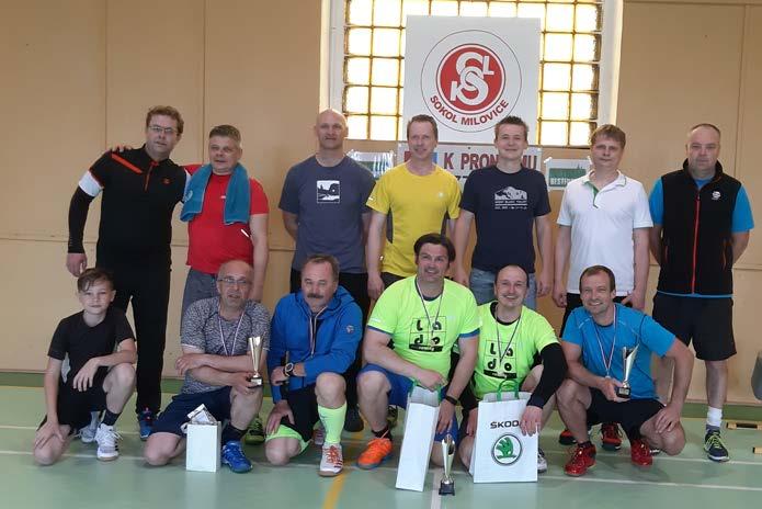 Vedle místních závodníků přijeli také amatérští hráči z Nymburka, Vlkavy, Prahy nebo Lysé nad Labem. Hrálo se v kategorii mužské čtyřhry a smíšené čtyřhry.