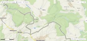 Tři Křížky Ztracená (849) Horní Žitná NPR Kladské