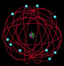 J.) Thomsonův "Plum Puding" model - homogenně rozložená kladná hmota - v ní záporné elektrony - možná valence planetární