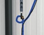 Pomůcka pro montáž napájecí jednotky VH a VHF Instalace s uzlovaným řetězem Montáž s uzlovaným řetězem představuje pevnou instalaci a nevyžaduje žádnou další rezervu ve vedení.