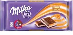 : 22, 20, 21, 22, 21, 22, 21, 18, 20, 20 x 100 g milka milkinis bal.