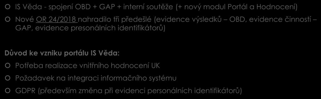 IS Věda https://is.cuni.