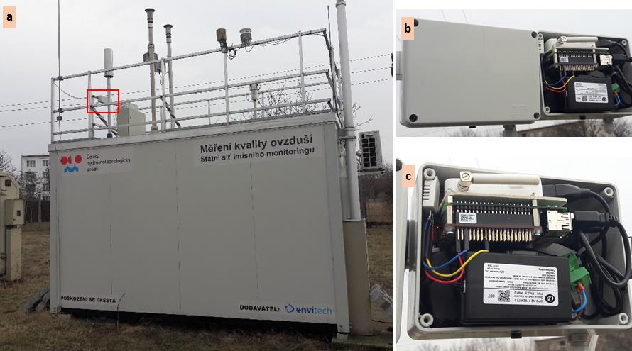 2.1.3.2 Metodika měření Párová sada OPC-N2 prachoměrů pro měření hmotnostní koncentrace částic PM1, PM2.