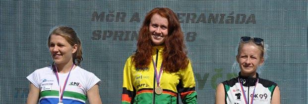 Foto: Helena Hudečková Medailisté Mistrovství ČR 2018 19. 5. 2018 Tábor, SC vebr-sport Kat.