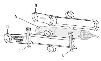 Baterie Shimano Di2 Používejte jen baterii SM-BTR2 určenou pro