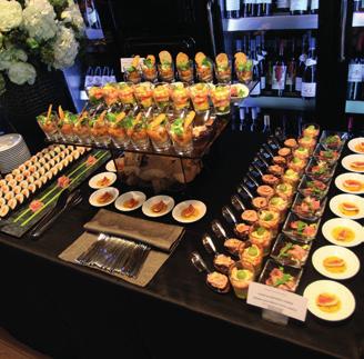 SESTAVTE SI SVŮJ VLASTNÍ BUFFET BUFFET I. 2 studený předkrm 2 salát 1 polévka 3 hlavní chod včetně přílohy 2 dezert 590 Kč/osoba BUFFET II.