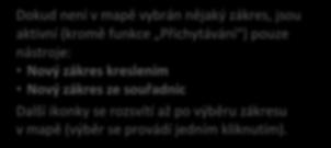 10 ZÁKLADNÍ PRAVIDLA KRESLENÍ Povinnost zákresů v předtiscích je vysvětlená v kap. 7.2. Na povinnost zákresu je uživatel upozorněn vykřičníkem v přehledu DPB.