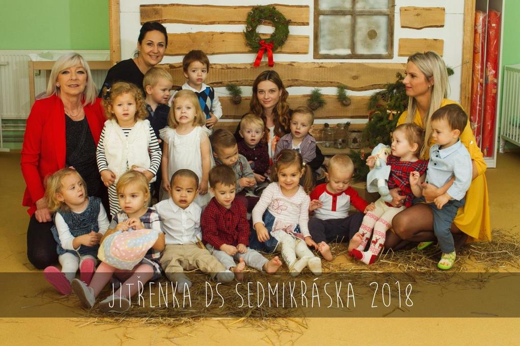 7. DĚTSKÝ KLUB SEDMIKRÁSKA DS Jitřenka Dne 1.9.2016 jsme otevřeli již čtvrtý prostor Sedmikrásky Žatec. Jedná se o prostor, kde nabízíme péči o děti od 1 roku.