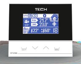 ventilu), týdenní program, zabezpečení přístupu PIN kódem, automatická regulace jasu displeje W_296.01.CS01.