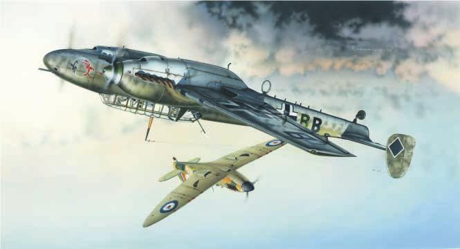 Bf 110C GERMA WW II HEAVY FIGHTER 1:48 SCALE PLASTIC KIT Messerschmitt Bf 110 intro eduard 8201 The first pages of history for the famous Zerstörer Bf 110 were written at the end of 1934, when C-Amt