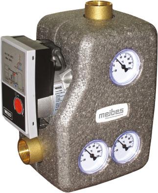 02 A-MIX čerpadlová jednotka pro ochranu proti nízkoteplotní korozi Přímé propojení zdroje tepla na pevná paliva se systémem bez použití doplňkového příslušenství Kompaktní tepelná izolace zařízení