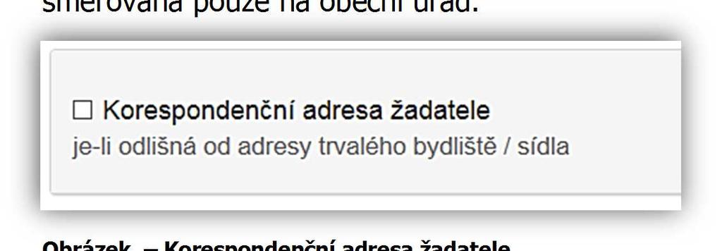 V případě nenalezení kódu, bude uživatel při odeslání žádosti na toto pouze upozorněn, nenalezení tohoto kódu není překážkou v odeslání žádosti.