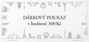 Katalog věrnostního programu MEGAplus Dárkový poukaz v hodnotě 300 Kč Dárkový poukaz v hodnotě 300 Kč na nákup zboží v síti prodejen Oxford Bookshop.