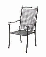 Romantický design, kvalitní a extrémně pevný materiál a ručně propracované detaily, posouvají tuto židli do nejvyšší třídy.