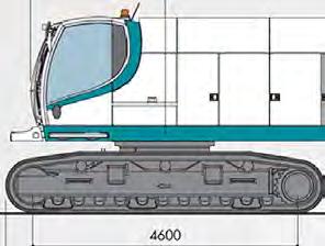 @ l 8r pm Exhaust emission standard Diesel tank capacity Urea tank capacity HYDRAULIC SYSTEM Hydraulic power