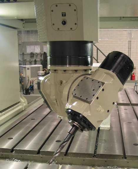 UP6000: Universal Head ISO 50 UP7: Universal Head ISO 50 C+ C+ B+ B+ Activation time Universal Head The Universal processing head is intended for machining under angles that are impossible to reach