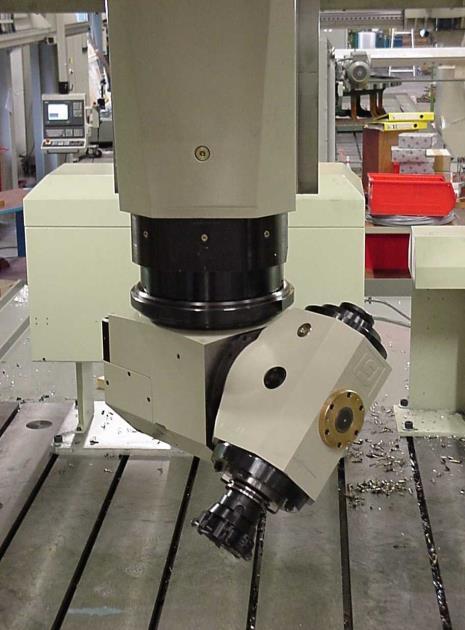 The extra feature (machining under angles) influences a number of other features: collision contours are larger machining stability is less thermal stability is less accuracy is less The maximum RPM