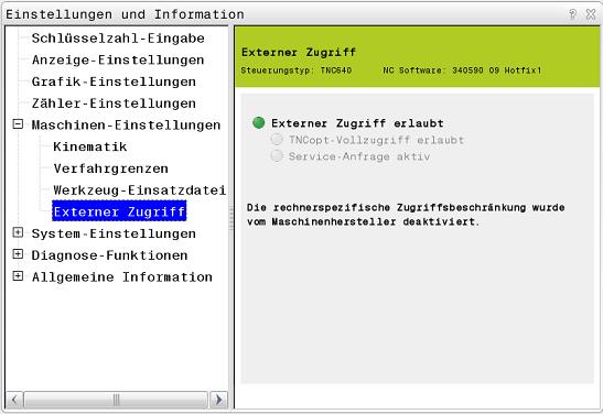 Remote acces Description The UNISIGN customer service can view the machine status of the machine remotely via a direct connection. So you can quickly support and diagnose disorders.