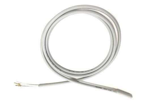 Topné kabely Řada TK1 Topný kabel TK1 má oboustranné elektrické připojení. Odporový drát je navinutý na jádře ze skelného vlákna. Izolace může být vyrobena z PVC nebo ze silikonu.