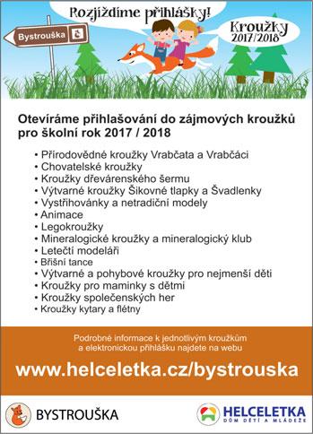Petra Vokřála a starosty MČ Brno-Bystrc JUDr. Tomáše Kratochvíla. V rámci doprovodných akcí I. ročníku se uskuteční: n v sobotu 22. 7. od 10.