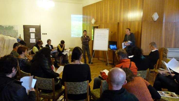 Druhé kolo komunitních projednání ISRÚ ve formě workshopů proběhlo v listopadu prosinci 2014 v Klubu Střelnice ve Varnsdorfu.