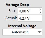 minimální hodnota výstupního napětí Output Max. maximální hodnota výstupního napětí 3.2.4 INDIKÁTORY MĚŘENÍ ODPORU Obr.