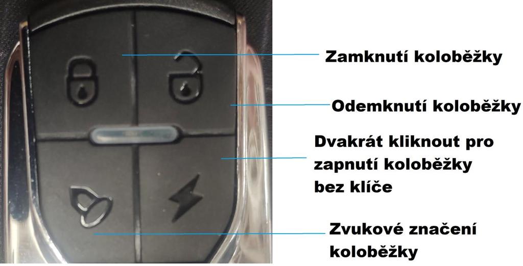 Doporučeje se během jízdy nosit pevnou ideálně kontníkovou obuv a ne příliš volné oblečení - Koloběžku ovládejte oběma rukama - Při jízdě na mokrém či zmrzlém povrchu buďtě ve zvýšené ostražitosti -