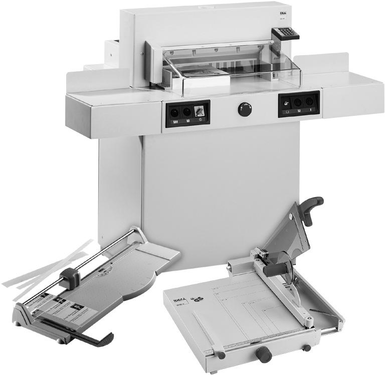 IDEAL Made in Germany Aktenvernichter Document Shredders Destructeurs de Documents