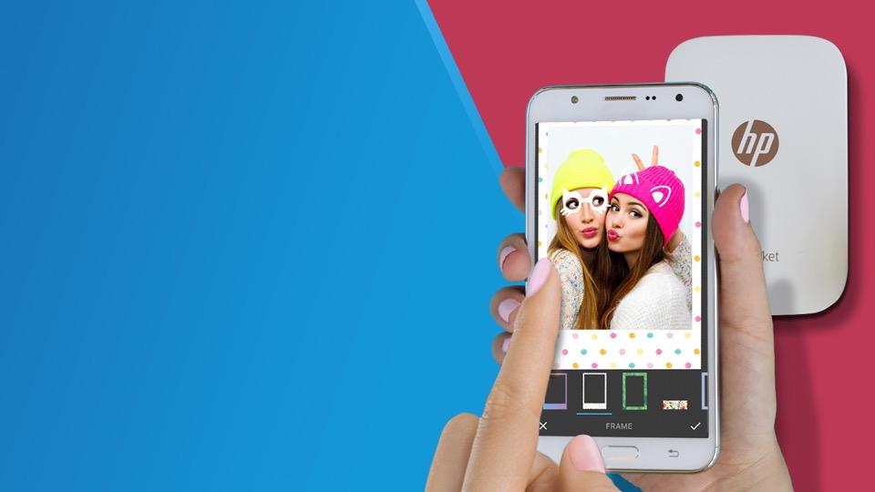 Průvodce upravováním fotografií v aplikaci HP Sprocket Kouzelná hůlka Automaticky vylepší vaše fotky (pouze ios).