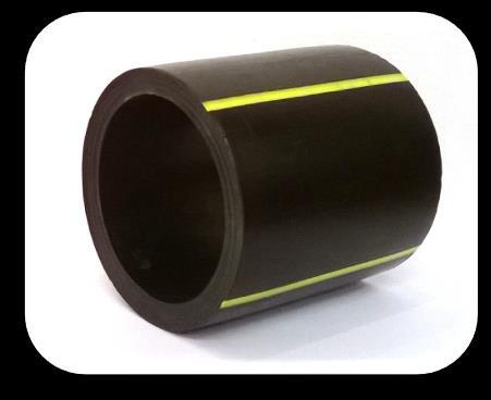 ROZMĚROVÉ ŘADY PE-HD PE100; RC PLYN PE-HD, PE100; RC (ČSN EN 1555-2)- plyn Rozměr mm PN Materiál hmotnost kg/1m balné v mb SDR17 32x2,3 10,0 PE100 0,186 100 40x2,4 10,0 PE100 0,290 6/100 50x3,0 10,0