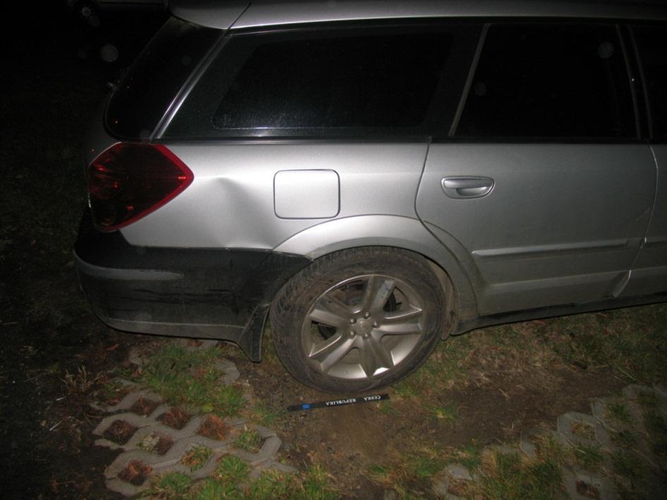 Obrázek 34: Detailní pohled na poškození
