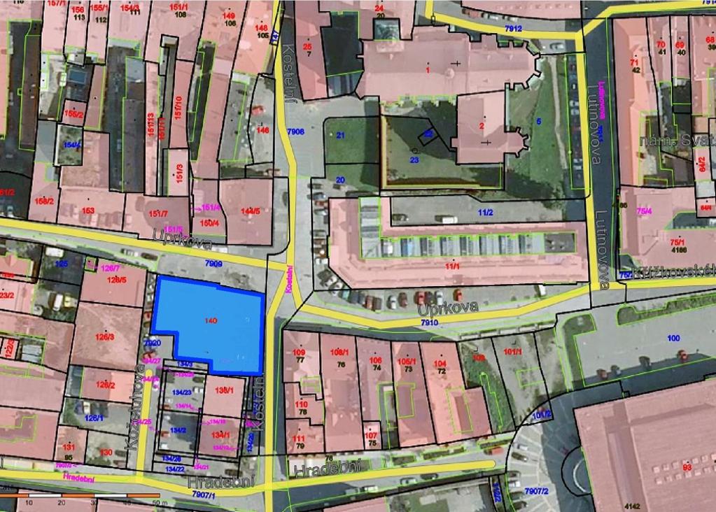 Adresa místa Kapacita Doba e Doba provozu Druh zboží č.: 4 Kostelní ulice, parc. č. 140, k.ú. 900 m 2 - v rámci konání 7.00 22.