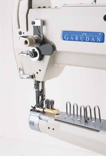 Cylinder bed single-needle lockstitch industrial sewing machines with compound feed and horizontal large.