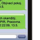 Pokud je výstup nastaven jako pulzní, je vypnutí automatické dle nastaveného času. Ovládání PG může nebo nemusí být ukládáno do paměti událostí ústředny.