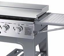 cm rozměry grilovací plochy: 110 51 cm 6 nerezových hořáků 4 kw materiál: