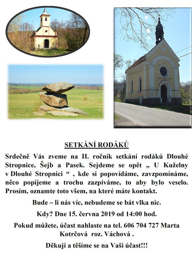 Usnesení č. 104/2019 bylo přijato K bodu č. 15 - Vyúčtování dotace pro SDH Horní Stropnice za rok 2018 Rada obce se seznámila s vyúčtováním dotace pro SDH Horní Stropnice za rok 2018.