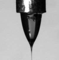 Whipping 2 Solvent evaporation r =200 nm